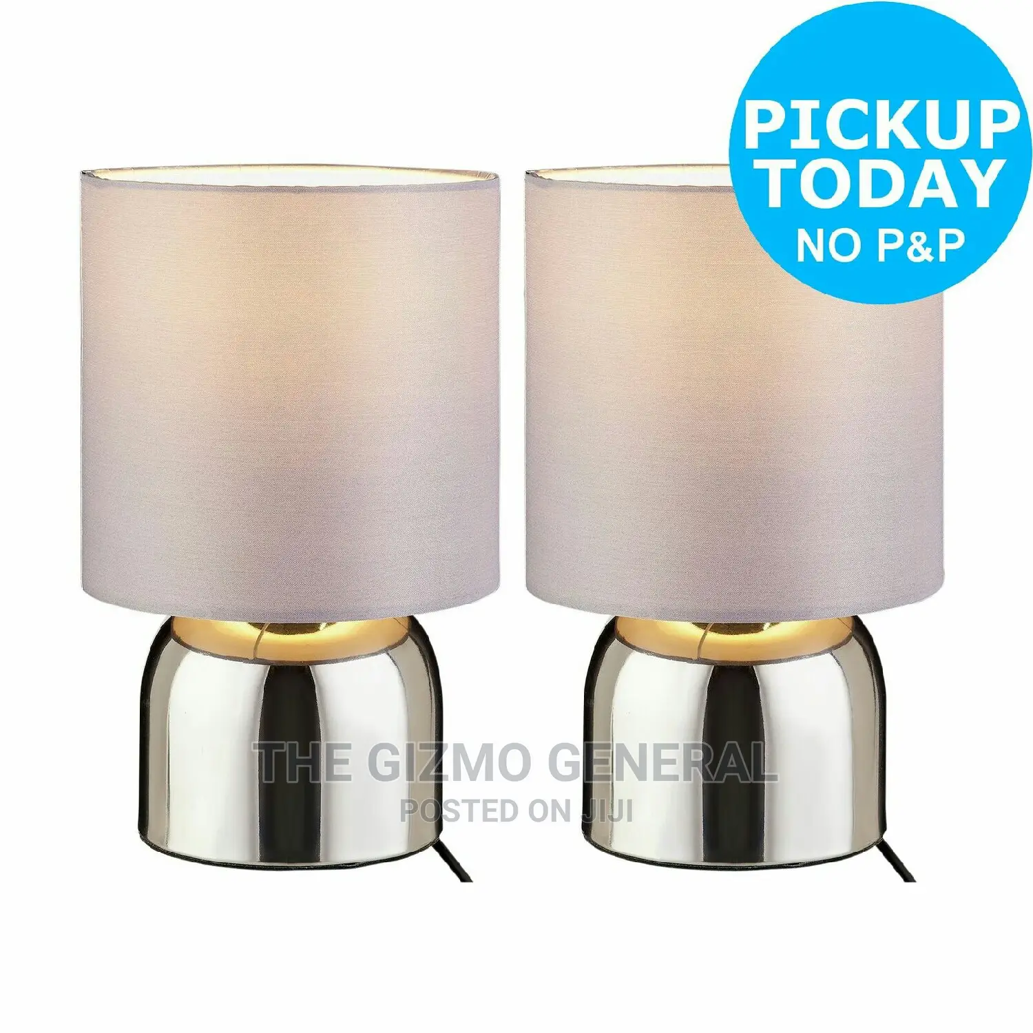 Sainsbury's Home Pair Touch Sensor Table Lamp
