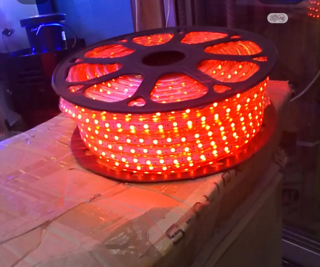 Red 50 Meters Led Rope Light