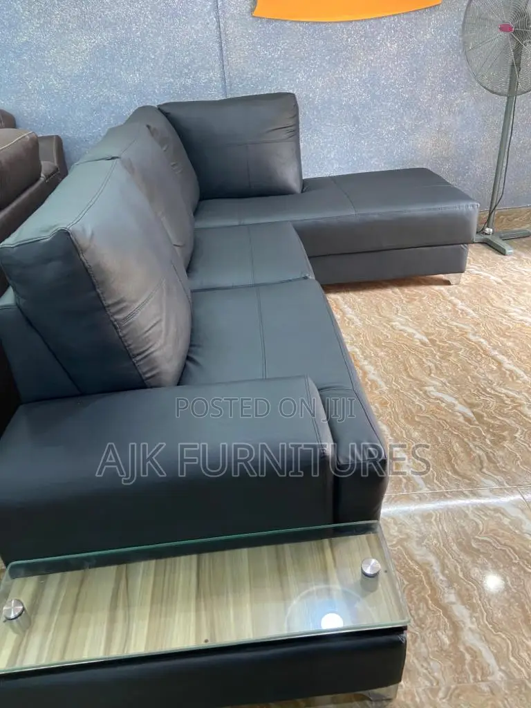 Unique Leather L Shape Sofa