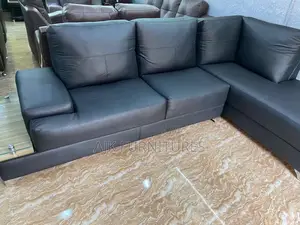 Unique Leather L Shape Sofa