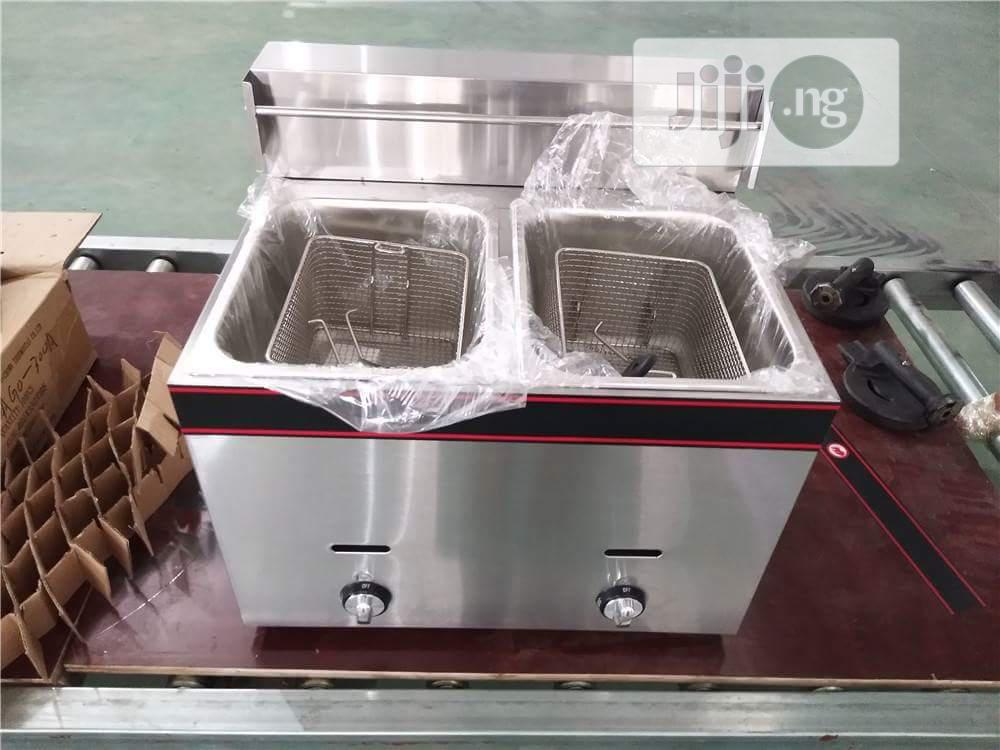 Double Table Top Deep Fryer