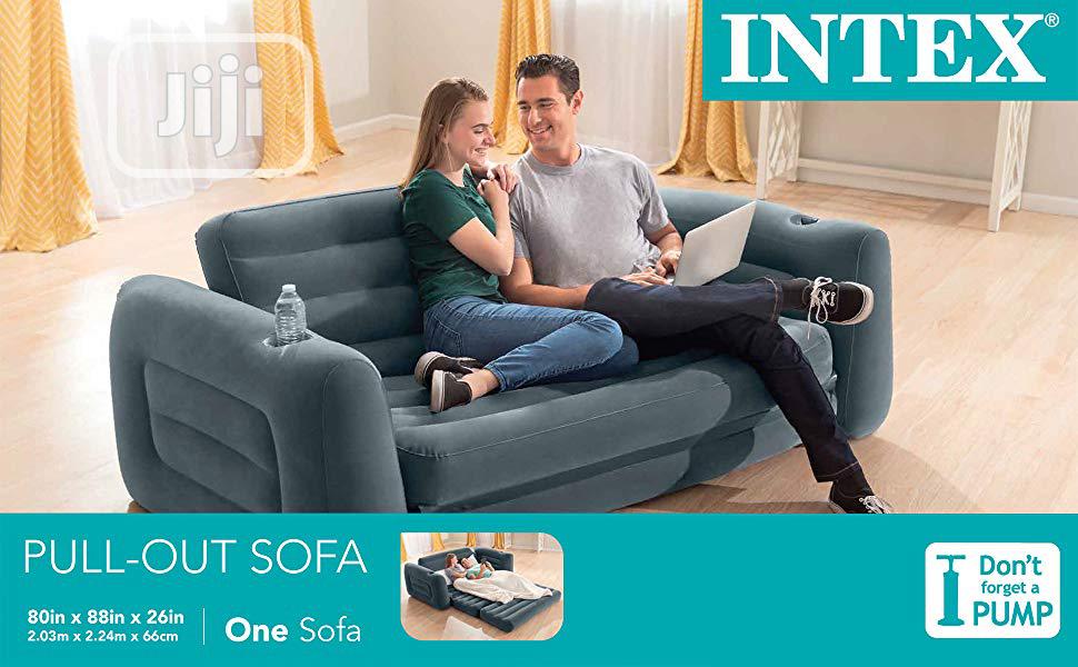 Improved Intex Double Pull Out Sofa With Electric Pump