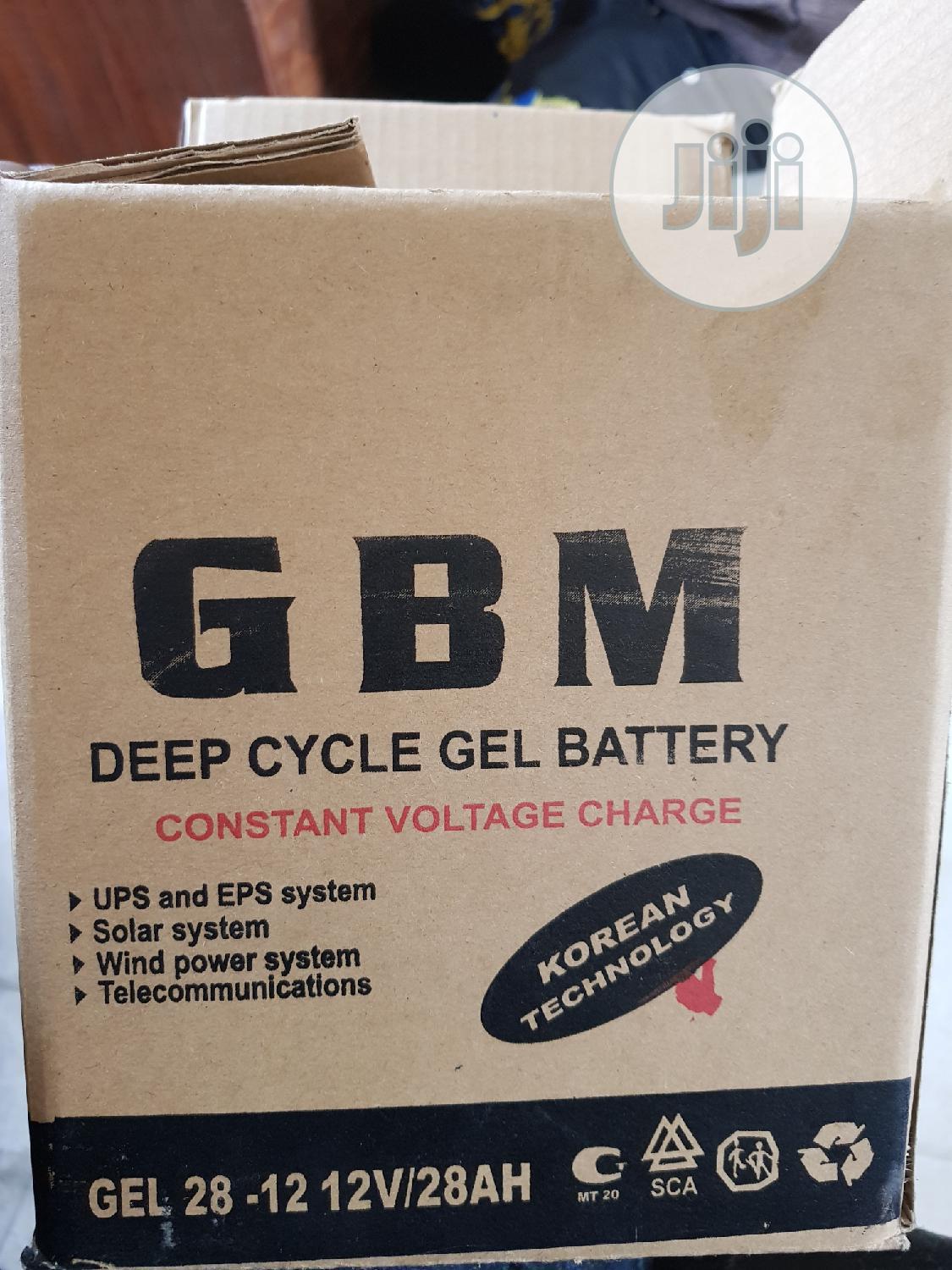 28A 12v GBM Battery