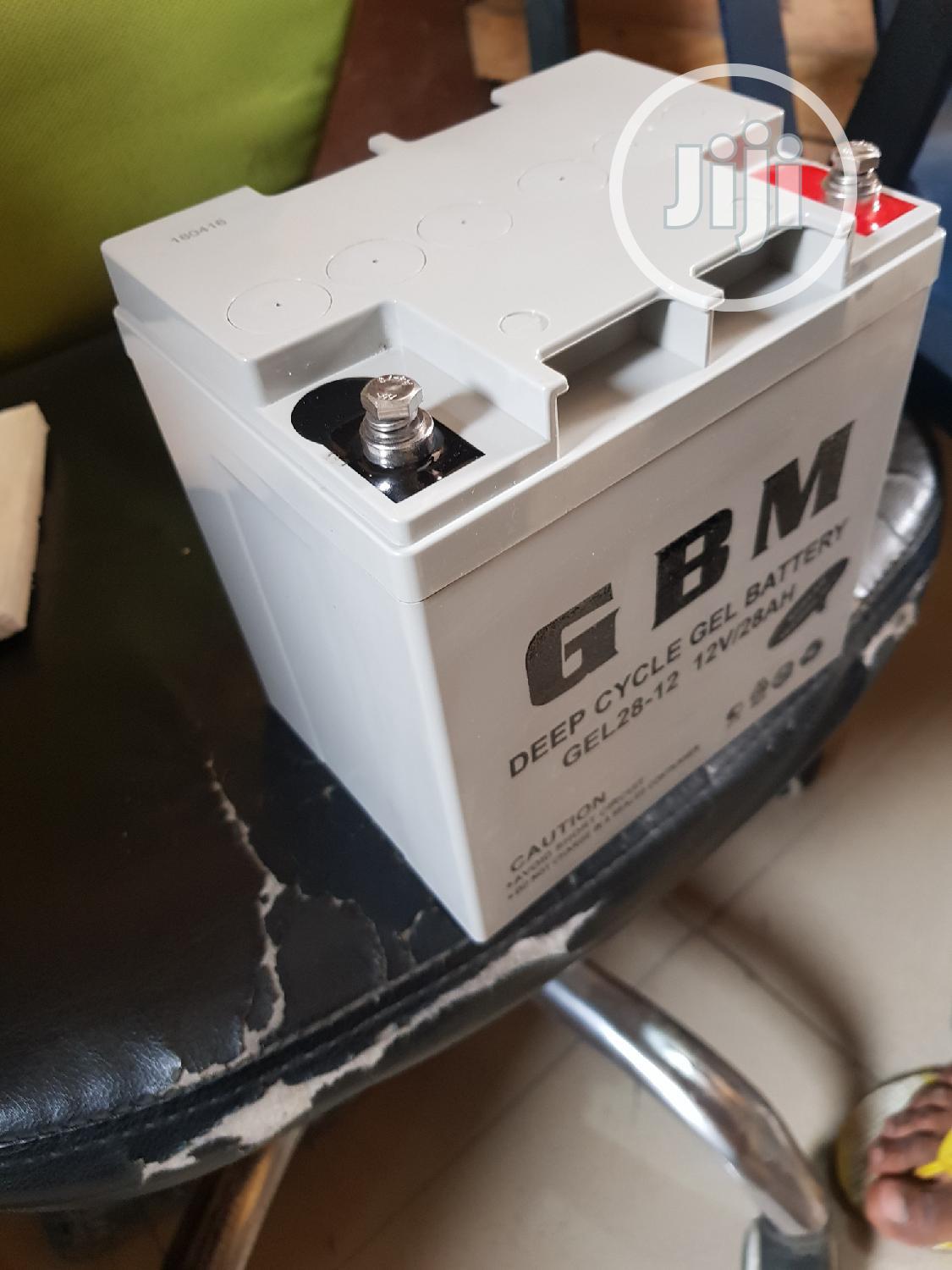 28A 12v GBM Battery