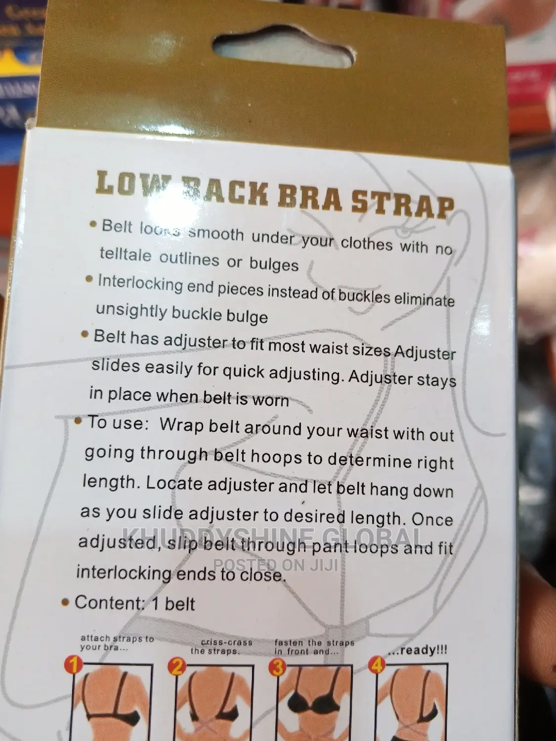 Low Back Bra Strap