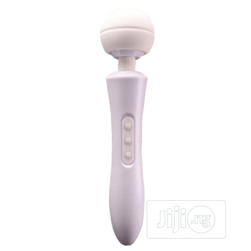White Magic Wand Huge Massage Vibrator
