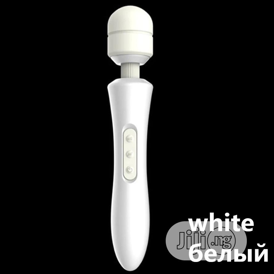 White Magic Wand Huge Massage Vibrator