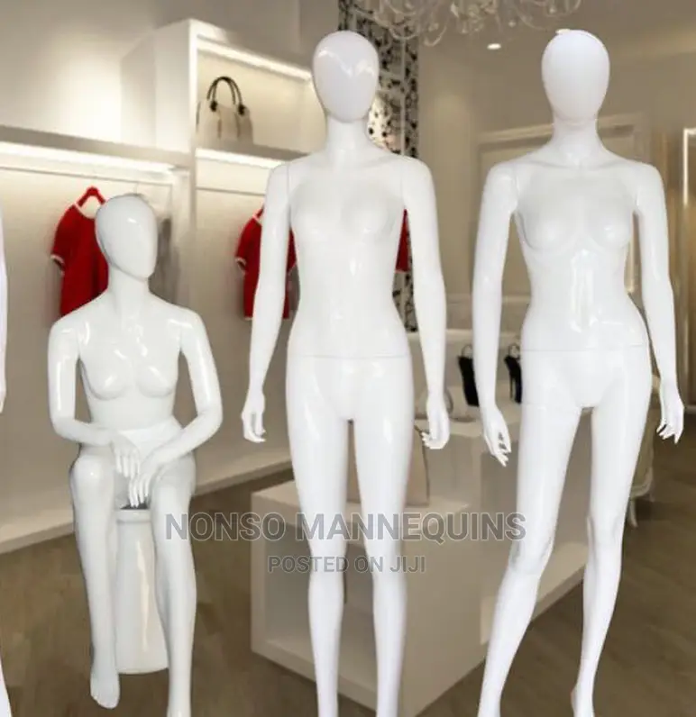 Glossy White Mannequins