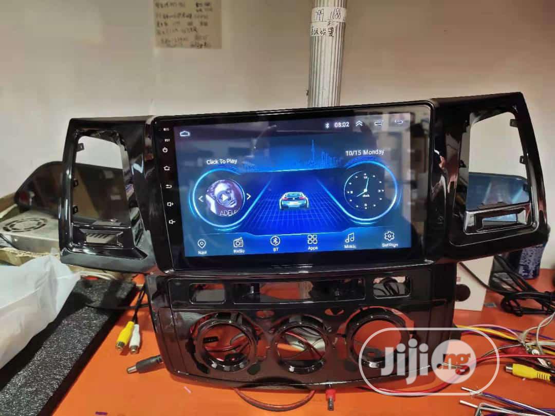 Toyota Hilux Android With Reverse Camera, USB, Bluetooth