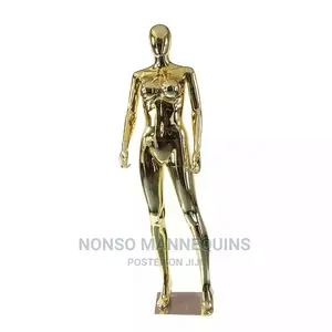 Female Mannequins Chrome 2