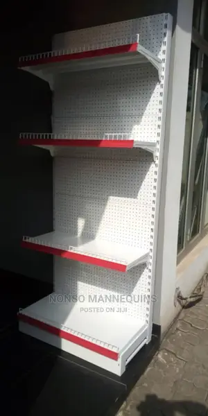Single Sided Supermarket Shelving