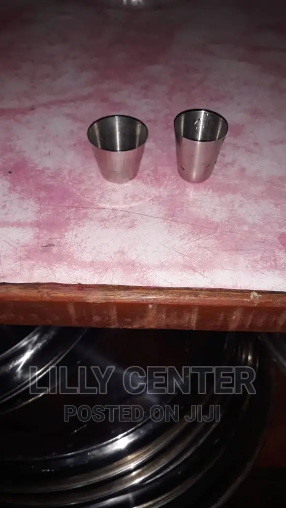 Stainless Steel Cups Dozen