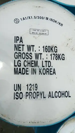 Isopropyl Alcohol - IPA Isopropanol 100% Authentic