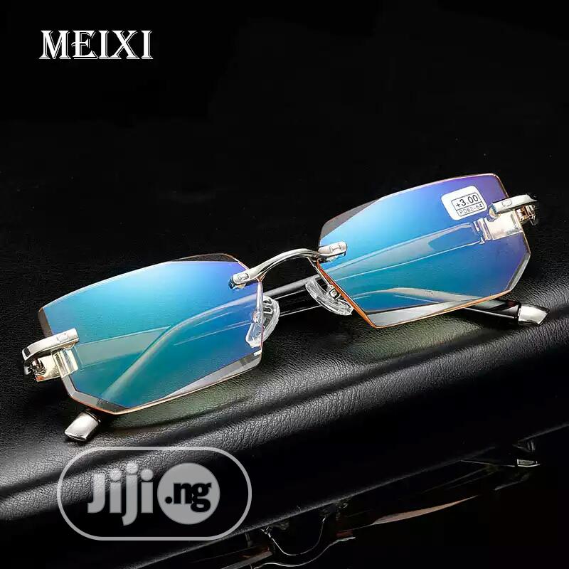 Rimless Reading Glasses Anti-Bluray