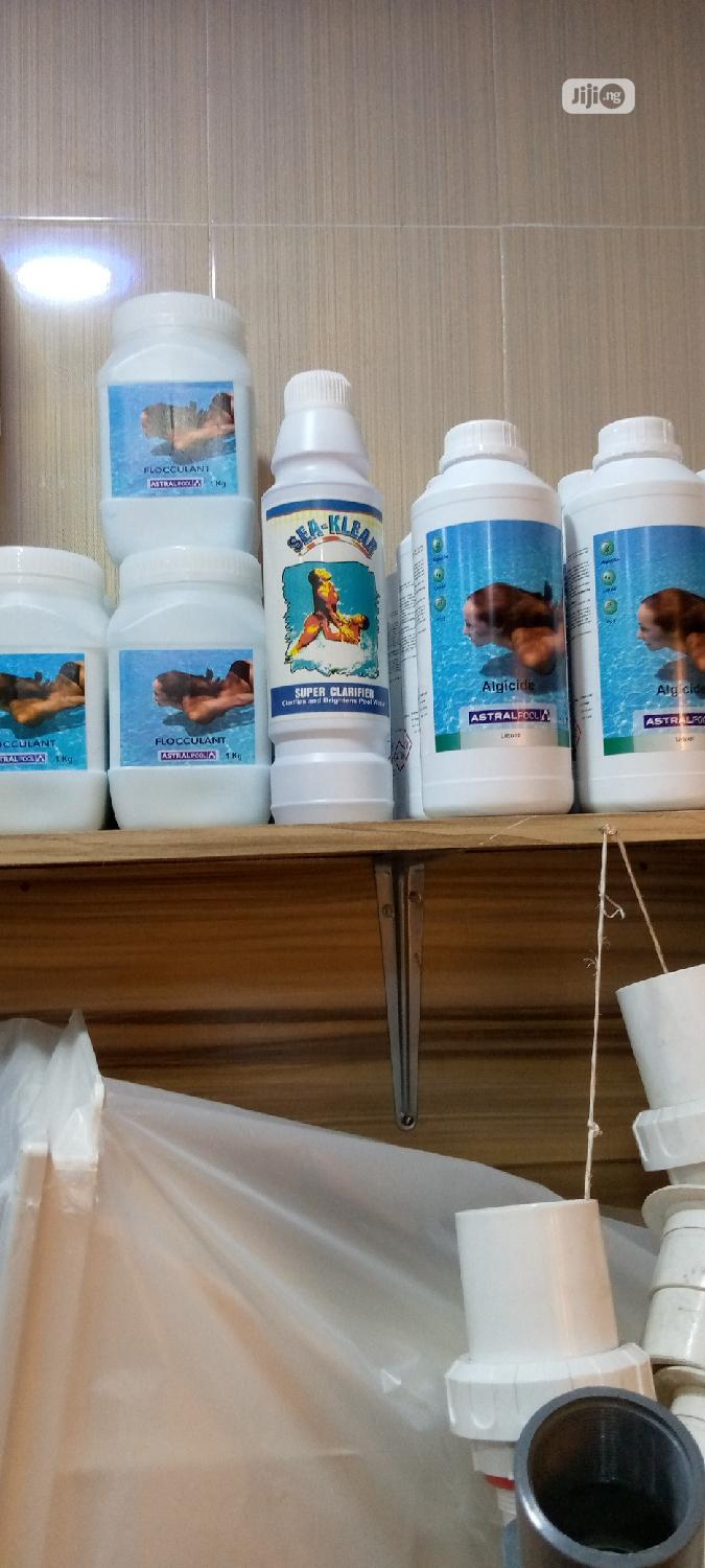 Swimming Pool Cleaning Equipment and Chemicals