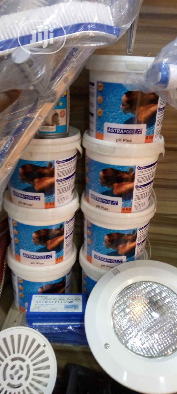 Swimming Pool Cleaning Equipment and Chemicals