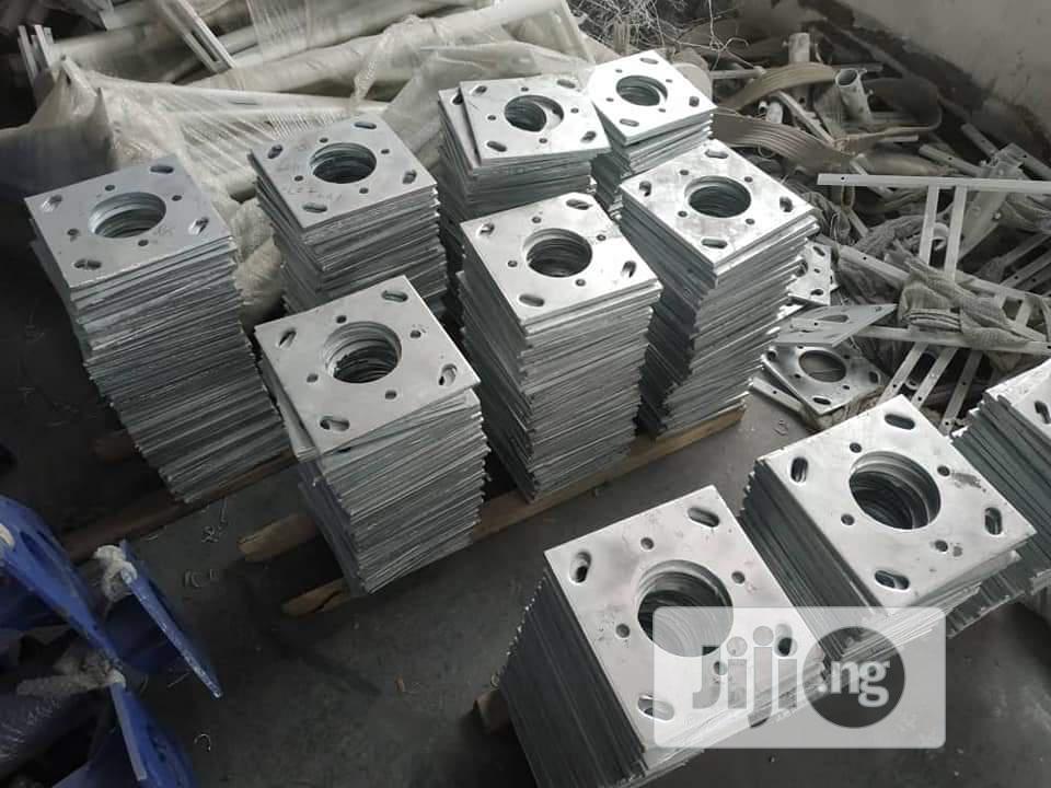 6 Meters Imported Galvanized Pole
