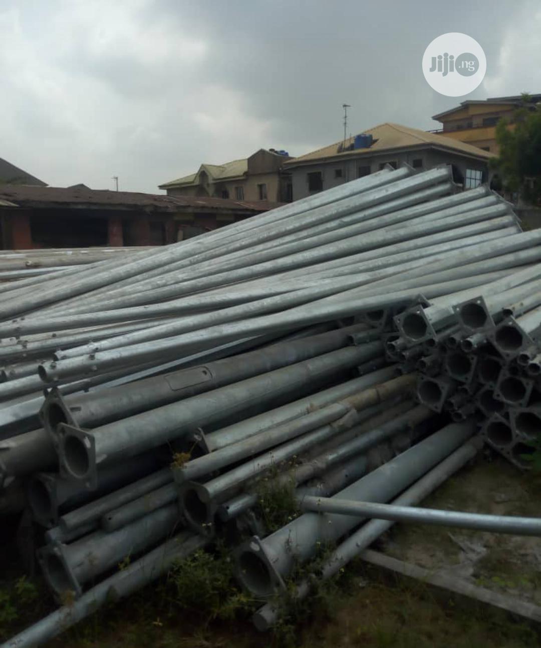 6 Meters Imported Galvanized Pole
