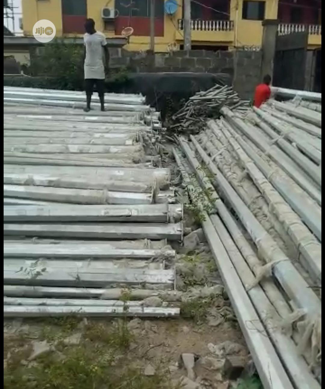 6 Meters Imported Galvanized Pole