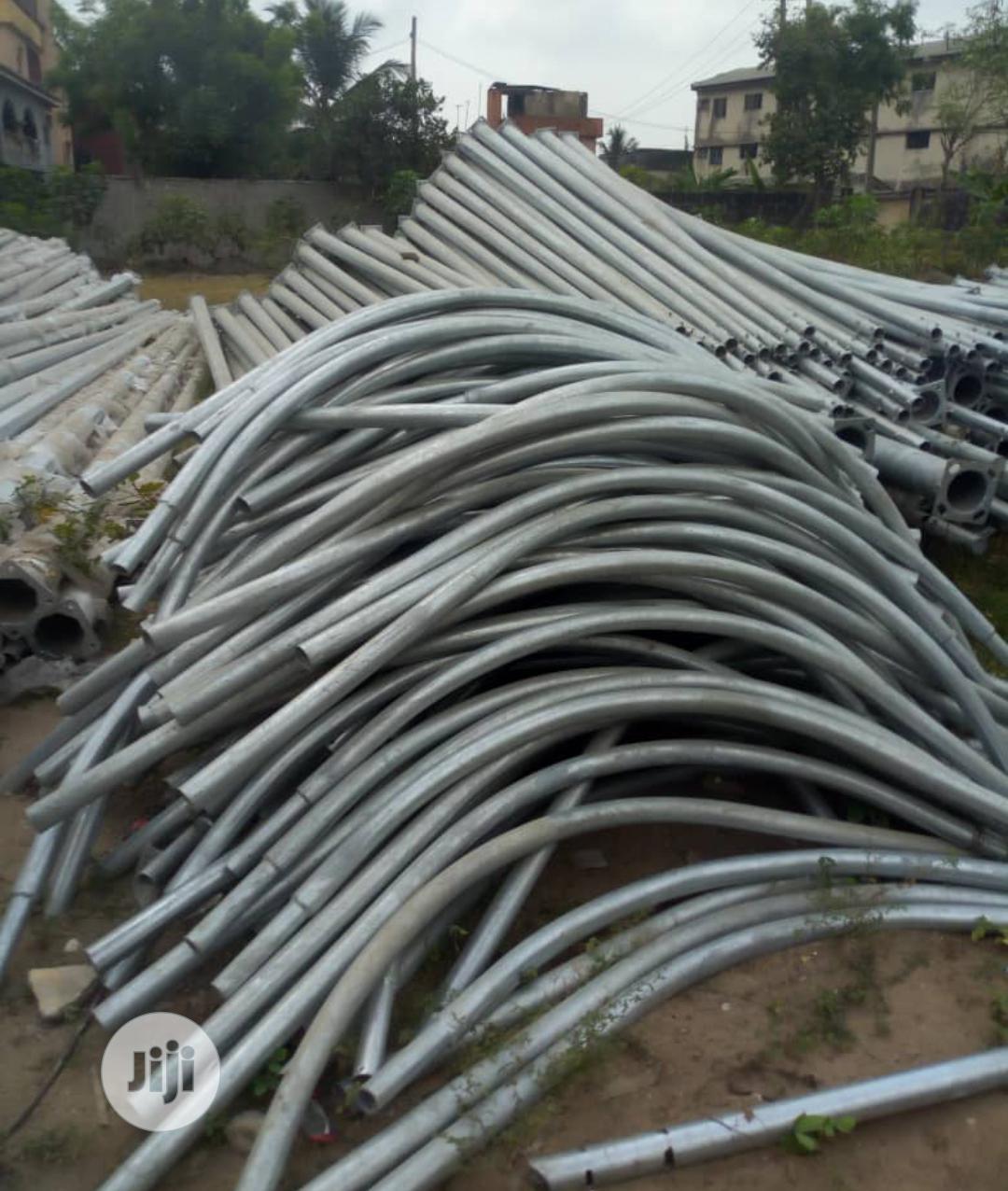 6 Meters Imported Galvanized Pole