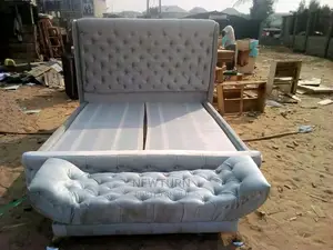 6by6 Kings Size Bed With Legs Rest.