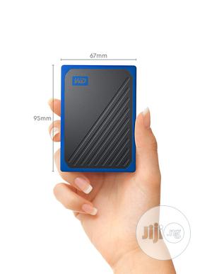 WD 1TB My Passport Go SSD Cobalt Portable External Storage