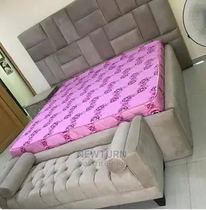Padded 6by6 Bed.