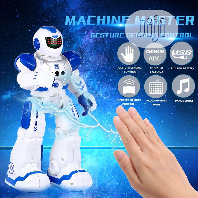 Remote Gesture Control LED Smart Robot