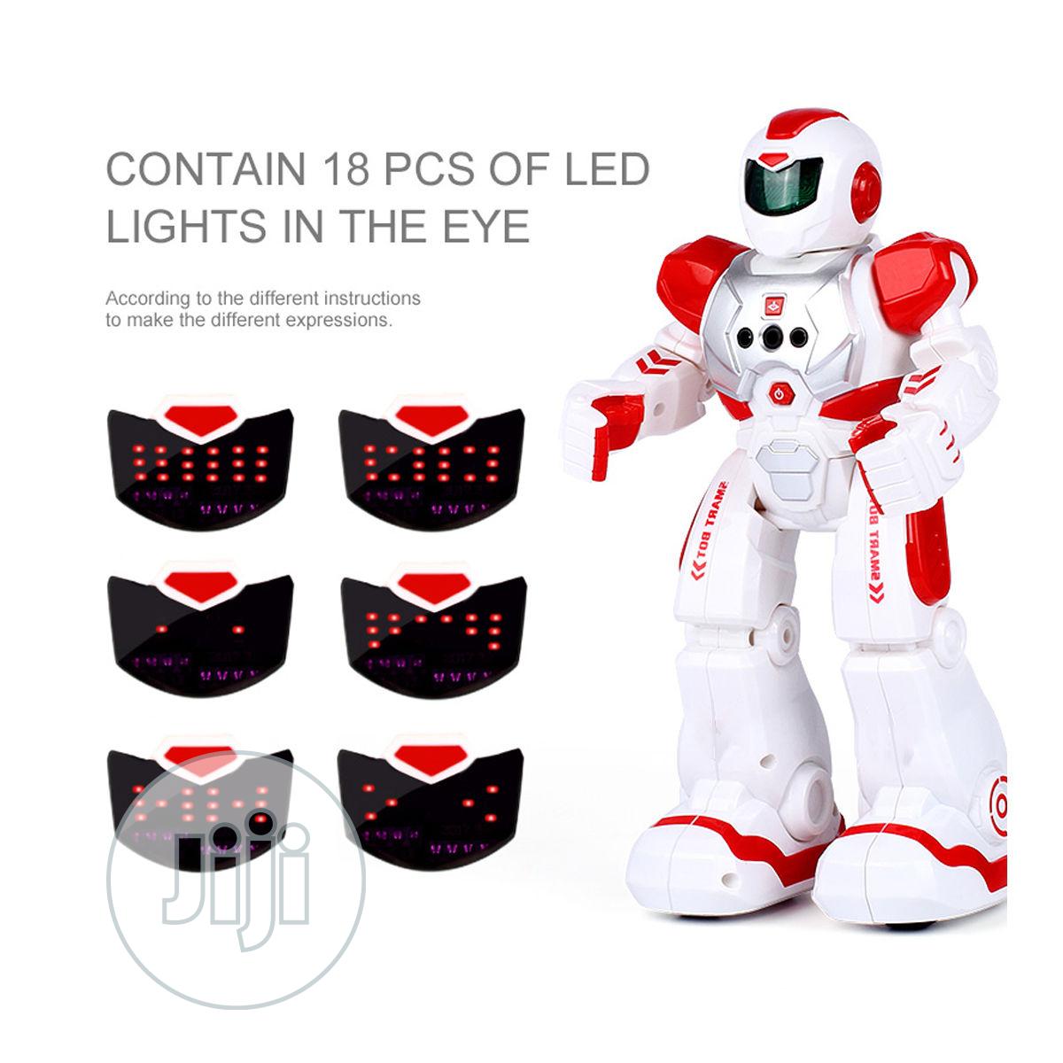 Remote Gesture Control LED Smart Robot
