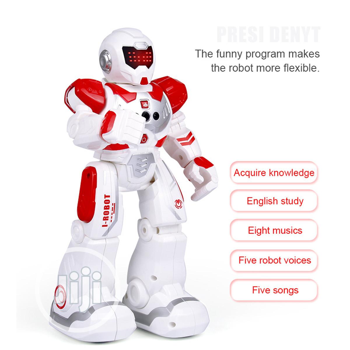 Remote Gesture Control LED Smart Robot
