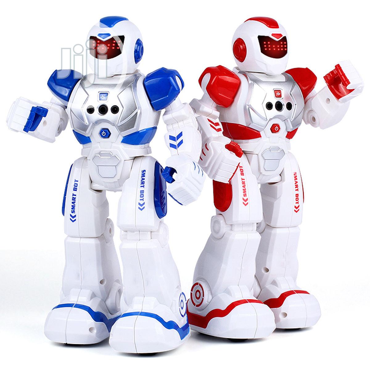 Remote Gesture Control LED Smart Robot