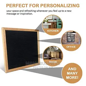 10*10 Changeable Letter Board Display Stand With Complete Accessories