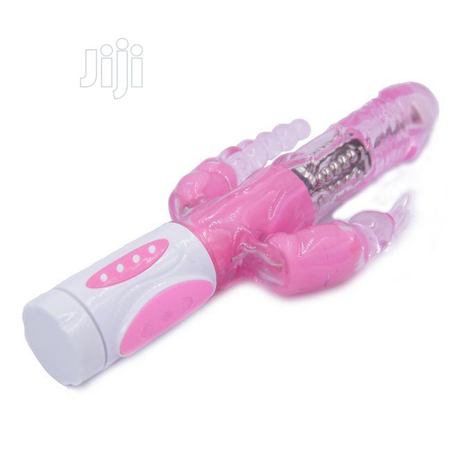 Thrusting Rabbit Dildo G-Spot Multi Speed Vibrator