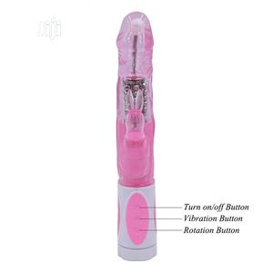 Thrusting Rabbit Dildo G-Spot Multi Speed Vibrator