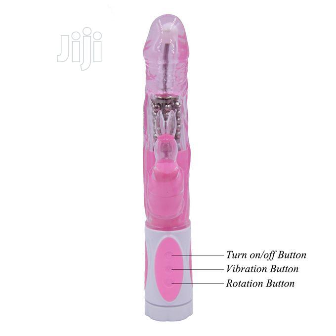Thrusting Rabbit Dildo G-Spot Multi Speed Vibrator