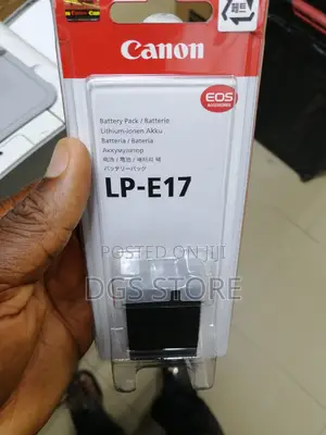 Original Canon LP E17 Camera Battery