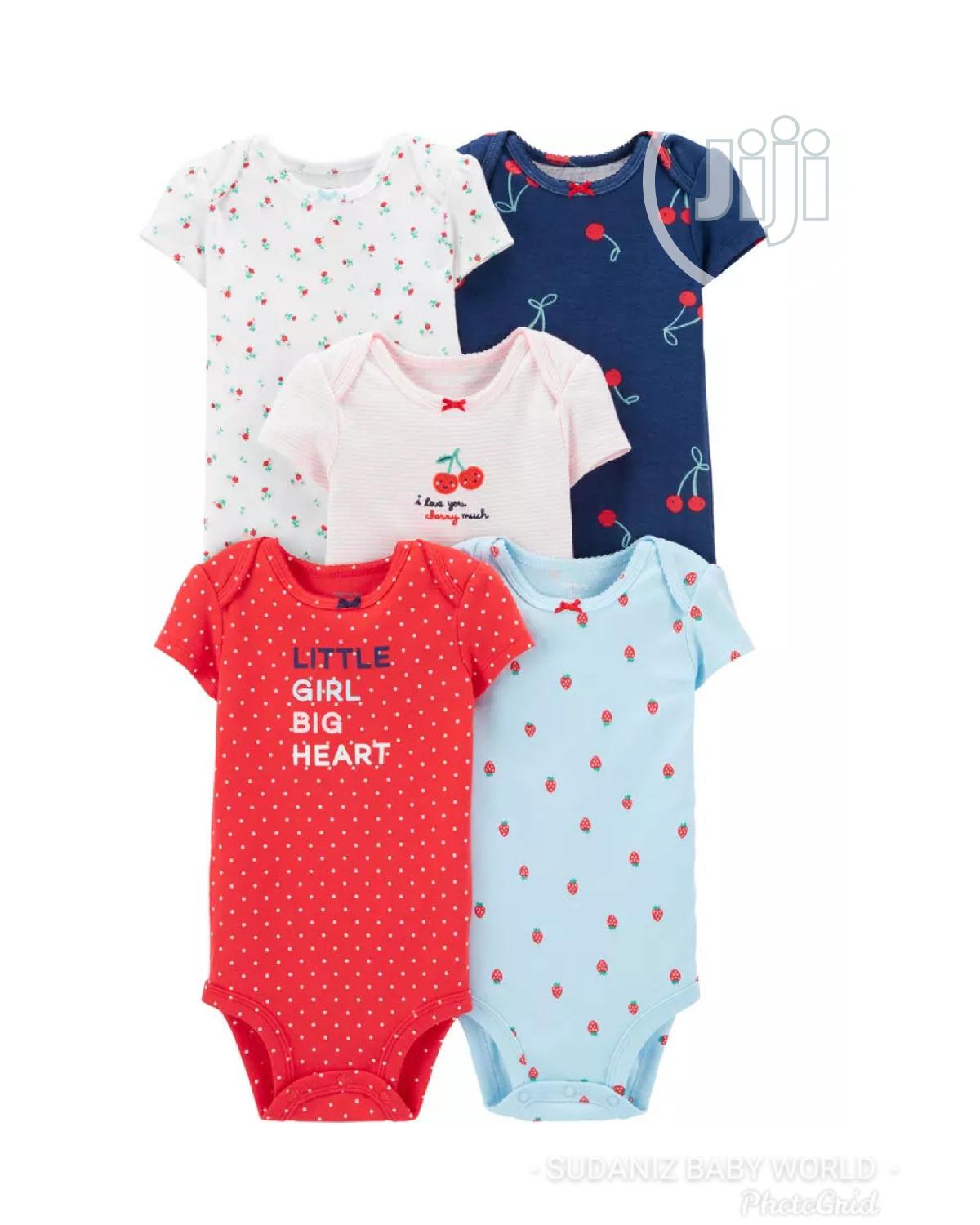 Carter's 5 Pack Cherries Original Bodysuits