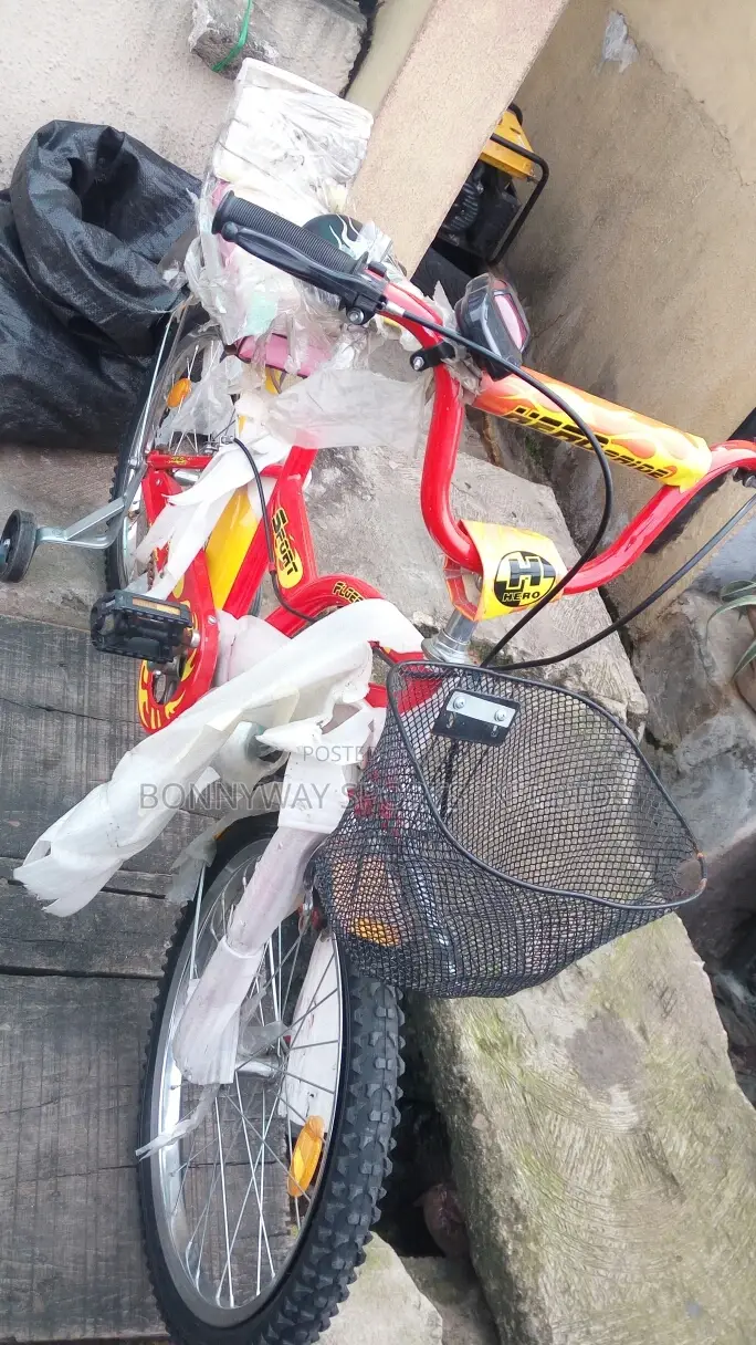 Size 20 Children Riding Bike