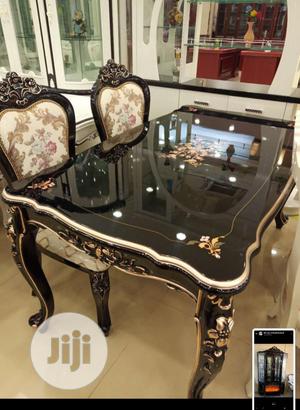 Black Wooden Royal Dinning Set
