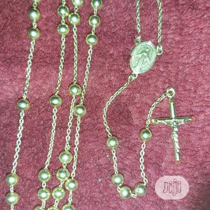 Italy 750 Tested 18karat Solid Gold Rosary Design