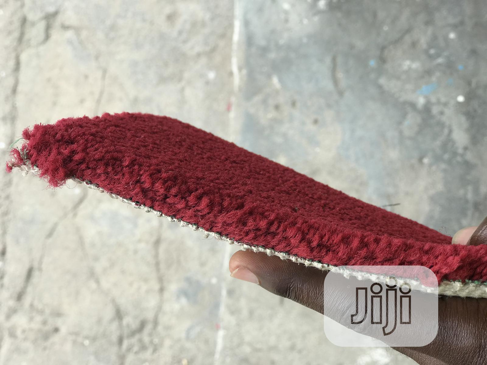 Vvip Plain Red Rugs