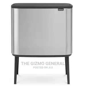 Brabantia Bo Touch Bin 36l - Matt Steel Fingerprint Proof