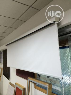 Manual Wall Projection Screen Pull Down Projector Screen