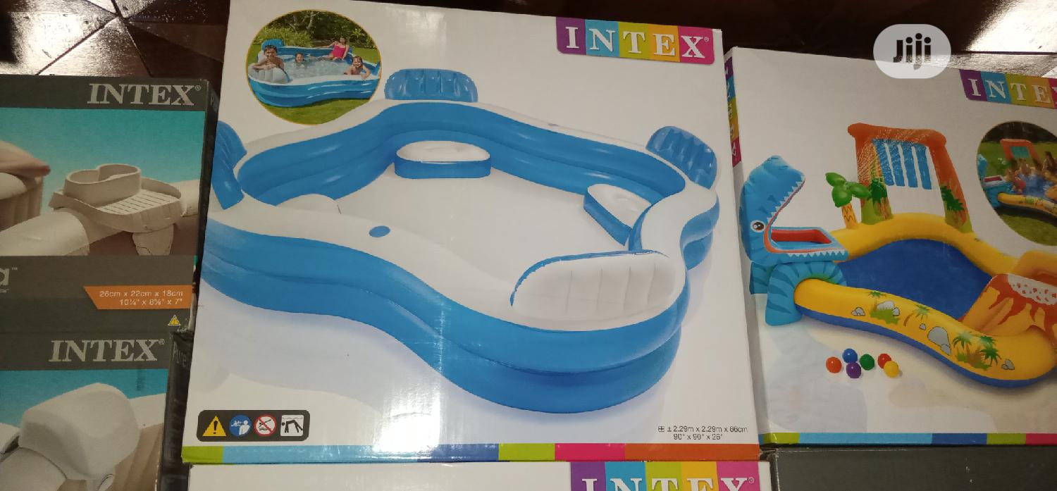 Children Swimming Pool With Head Rest