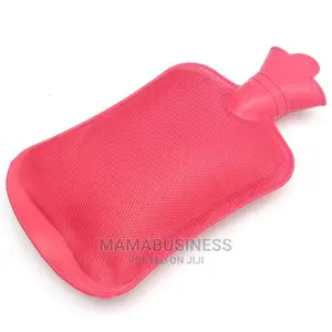 Rubber Heat Water Bag - Pink - 2L