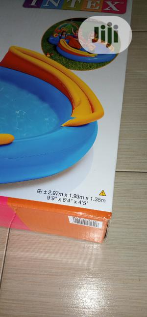 Children Swimming Pool With Slide Play Is Available