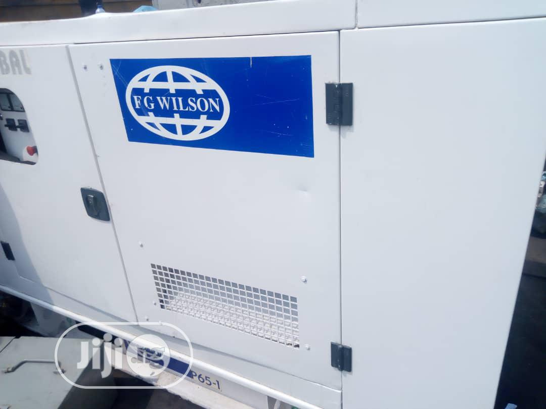 Clean 60kva Fg Wilson Perkins Generator