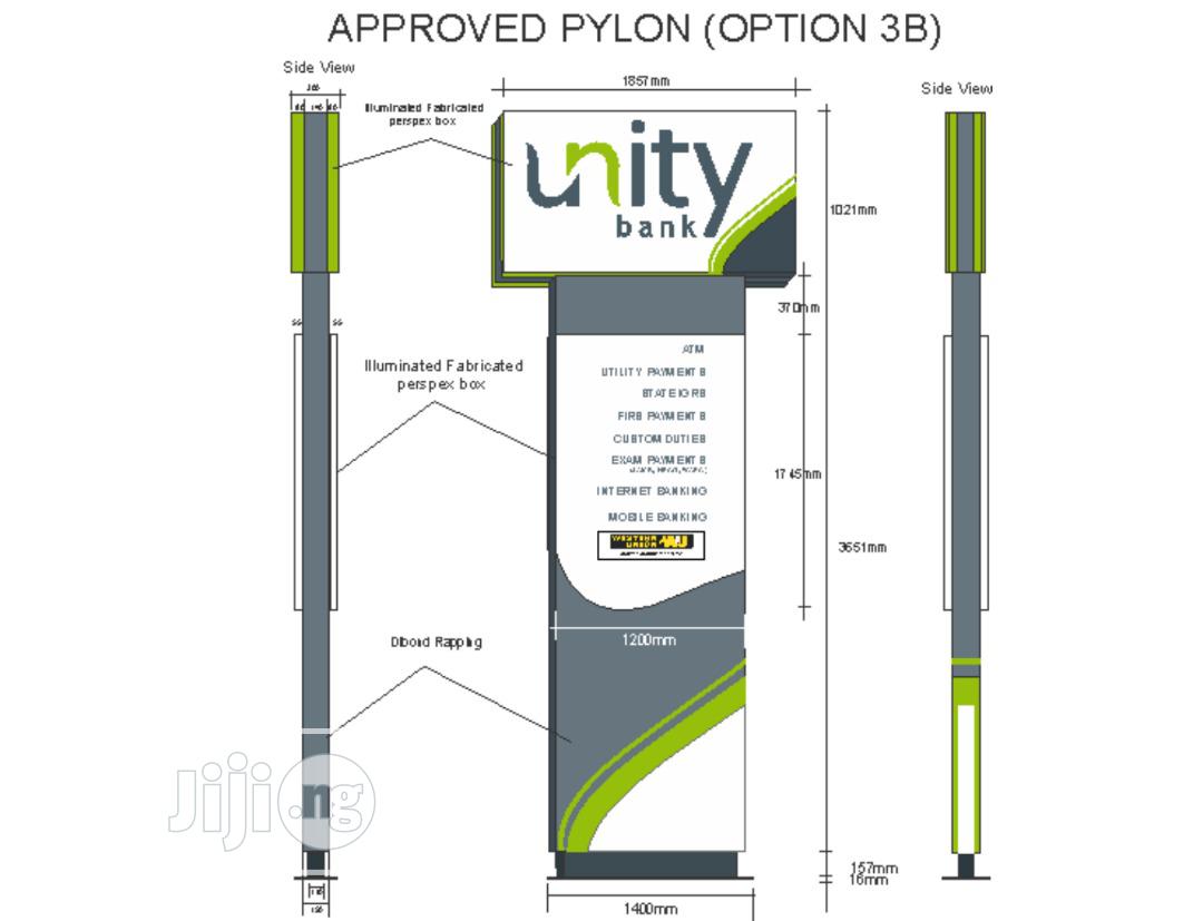 Sign Board, Pylon Design,Channel Letters 3D Sign