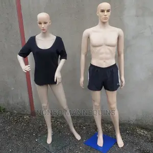 Skin Colour Plastic Male Female Mannequins