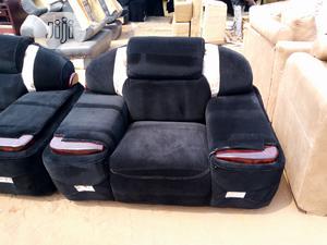Modern 7 Seater Living Room Fabric Made Sofa Chair.